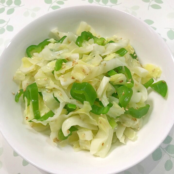 キャベツとピーマンのナムル レシピ 作り方 By もぐもぐばばち 楽天レシピ キャベツとピーマンのナムル レシピ 作り方 By もぐもぐばばち 楽天レシピ